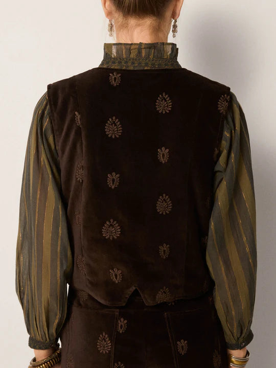 Kafka Vest - Macchiato