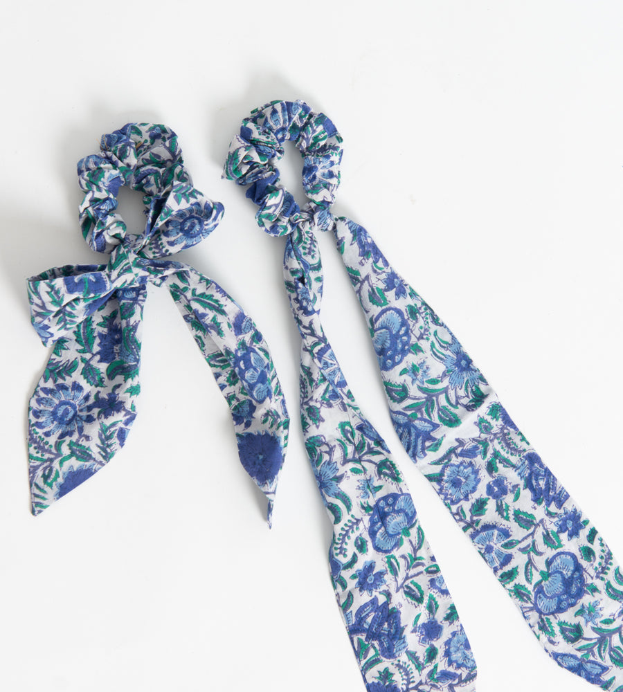 Kitty Scrunchie - Cornflower