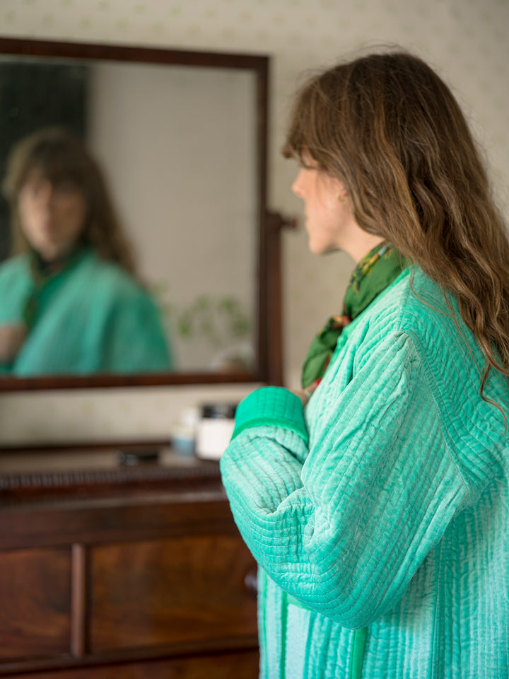 Tinky Velvet Jacket Sea Green