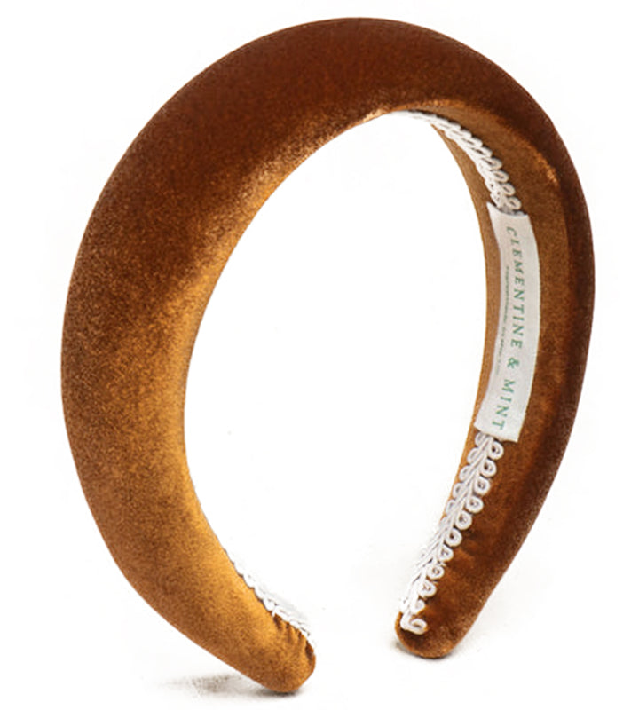 The Cinnamon Velvet Headband