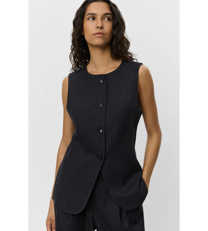 Mertha Vest  - Black
