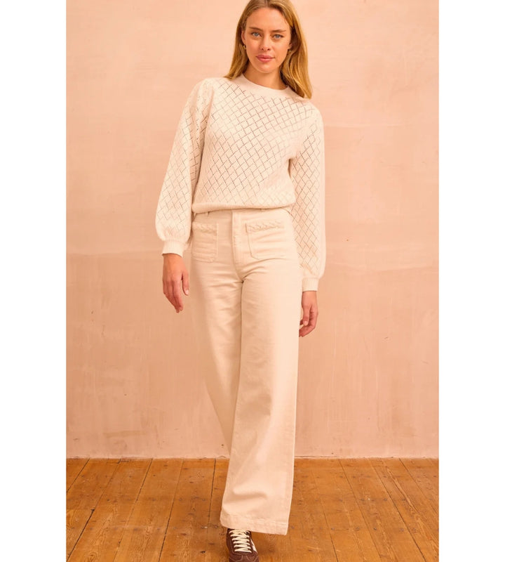 Hamlet Trousers - Ecru