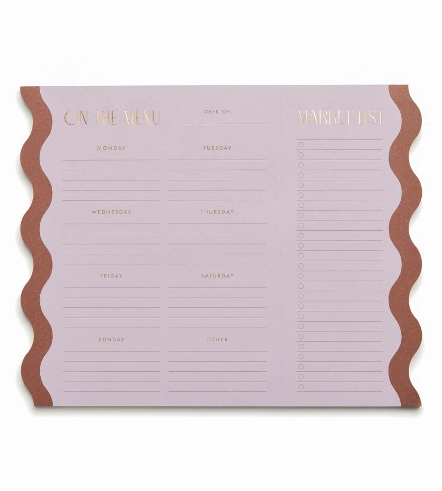 Magnetic Meal Planner - Lilac