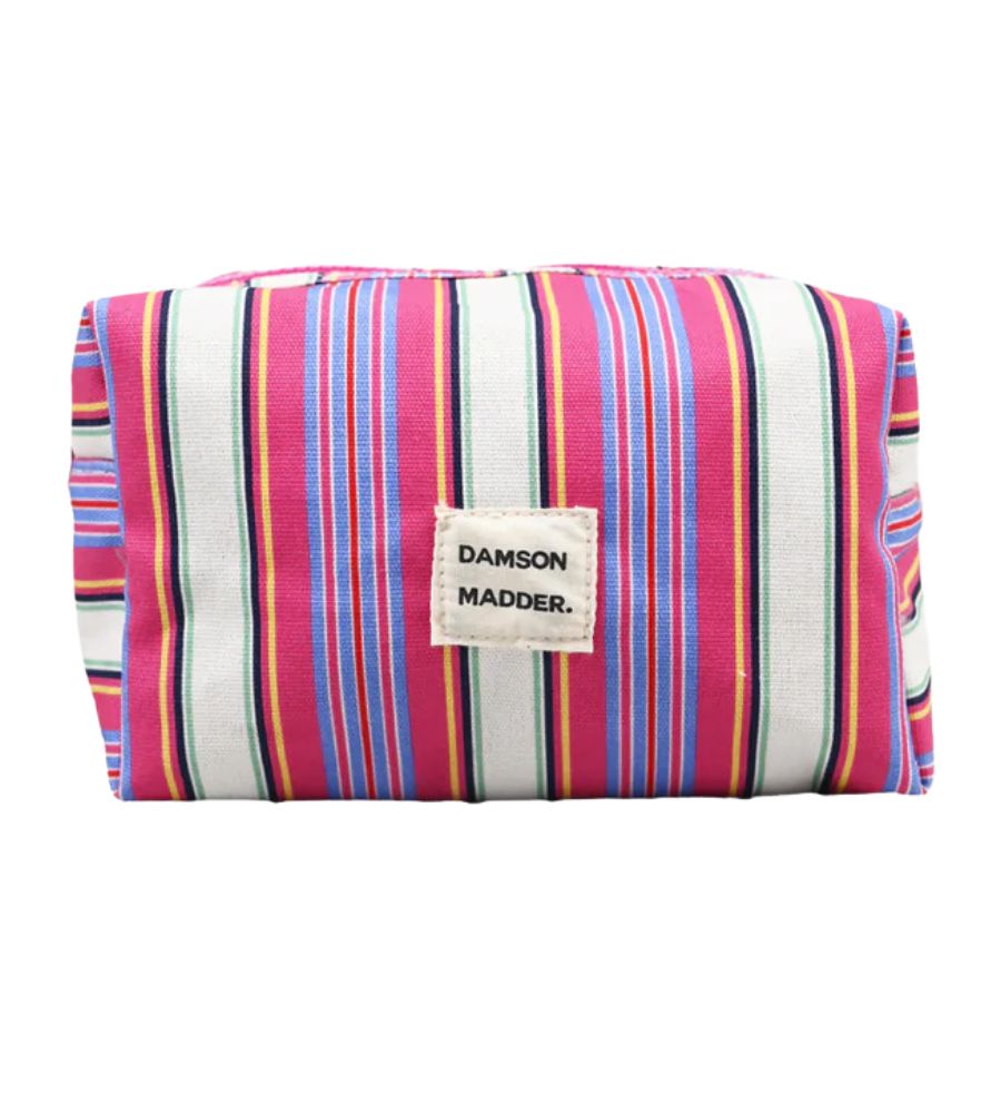 Make Up Bag - Pink Stripe