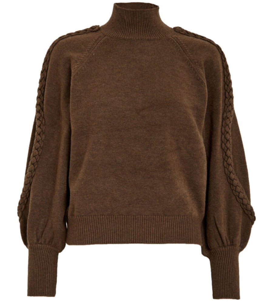 MSVera High Neck Pullover - Carafe
