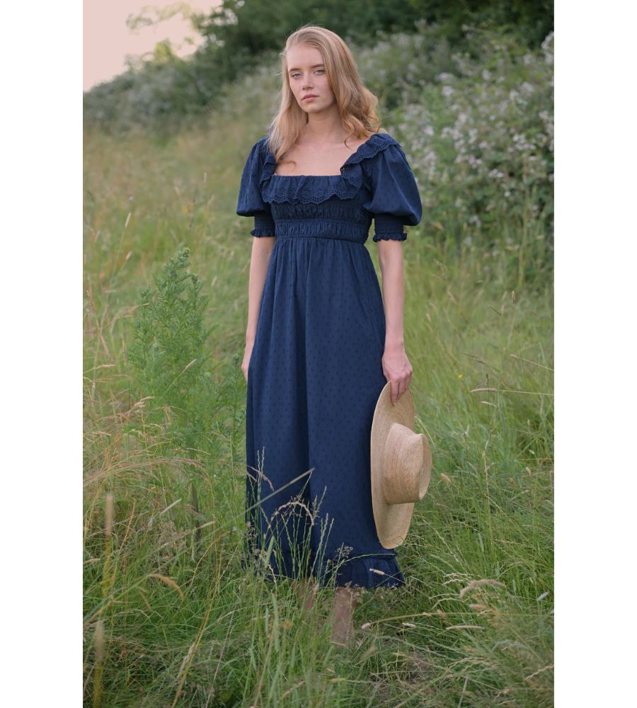 Beth Dress Navy