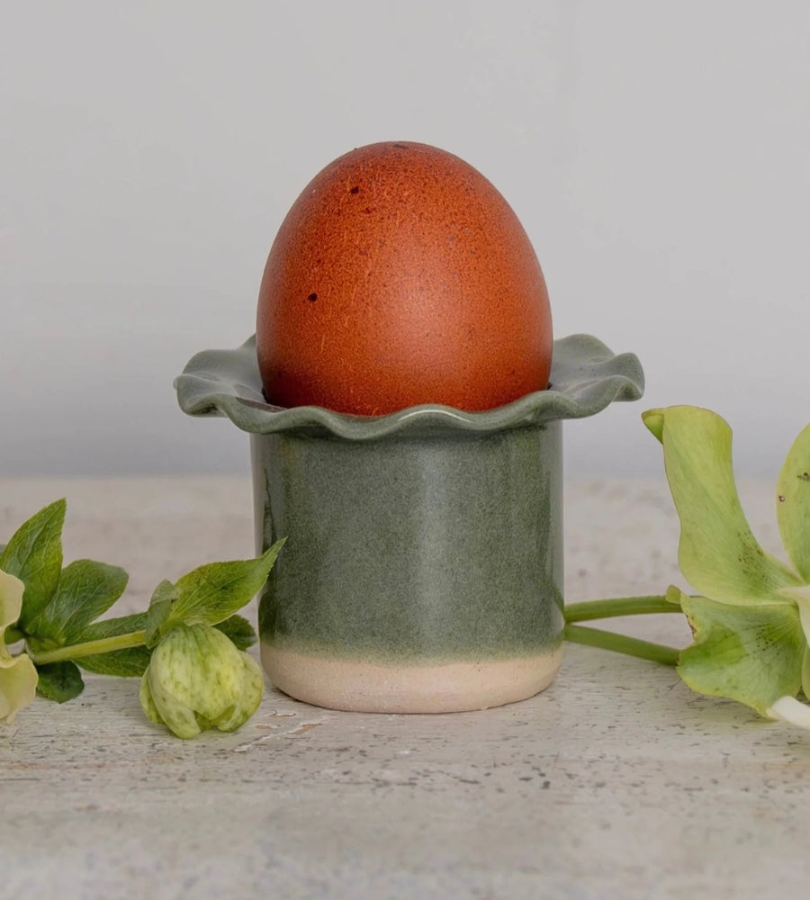 Egg Cup Holder - Green