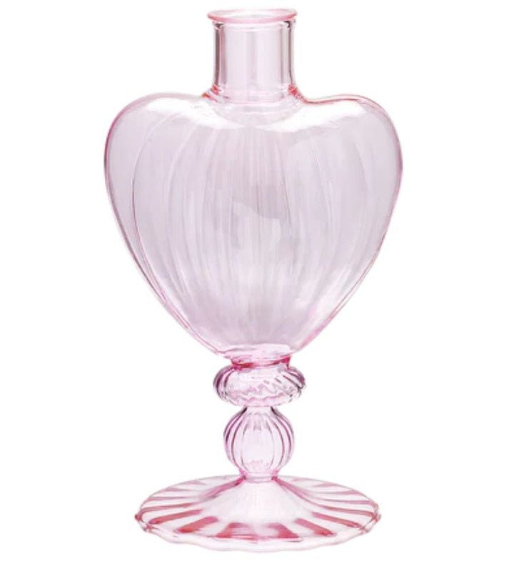 Rose Parfum Candle Holder - Pink