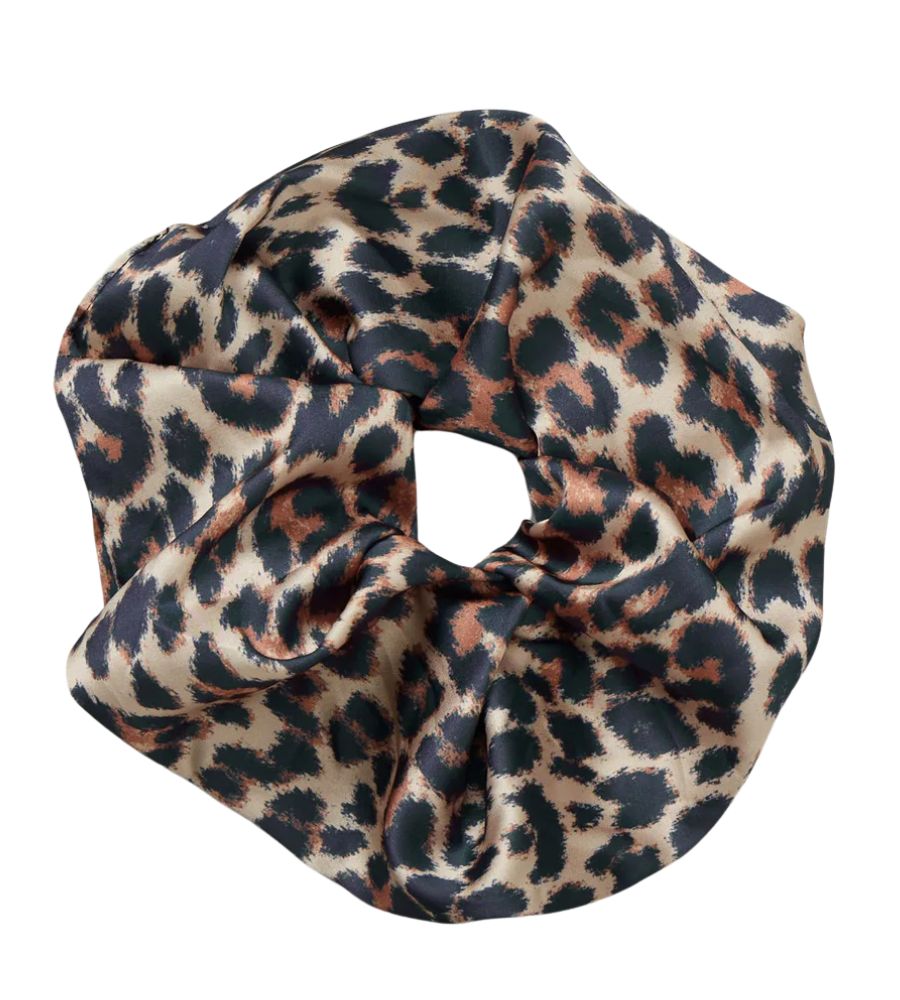 Leopa Luster Scrunchie