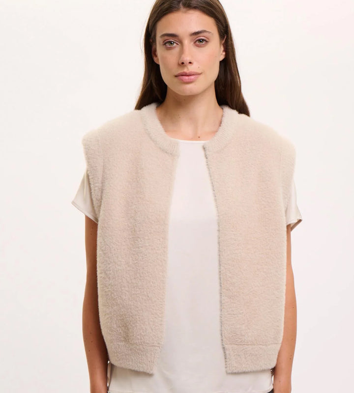 Elona Waistcoat - Stone