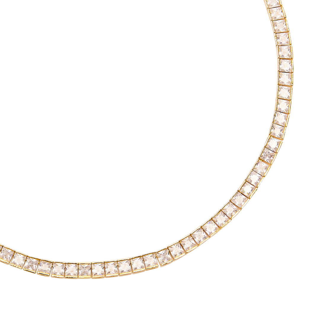 Tennis Necklace Square