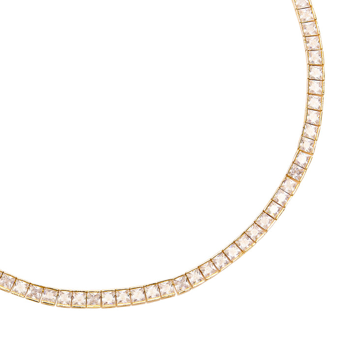 Tennis Necklace Square
