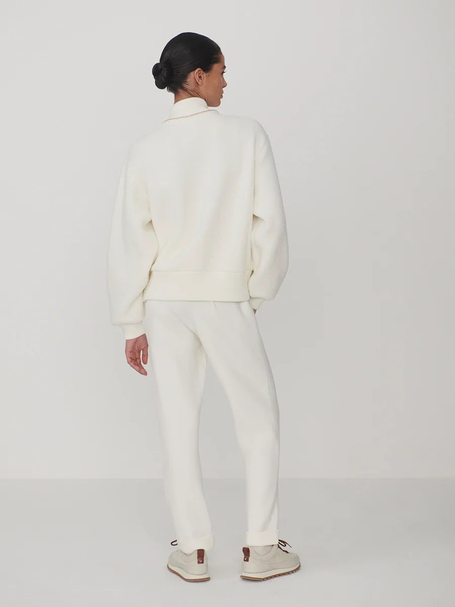 Klaudia Fleece Jacket - Egret