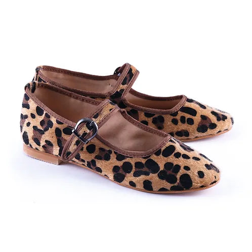 Leopard Mary Jane Shoes