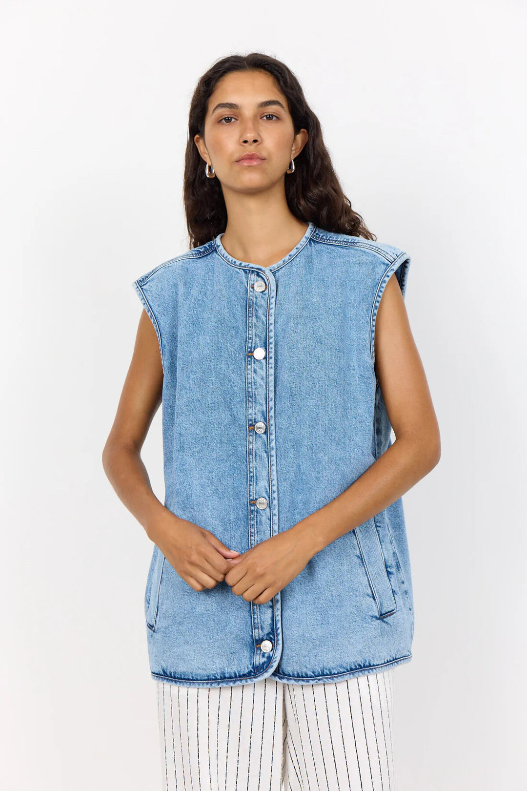 LR-Kosa Waistcoat - Light Blue
