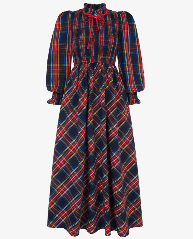 Midnight Tartan Izzy Dress