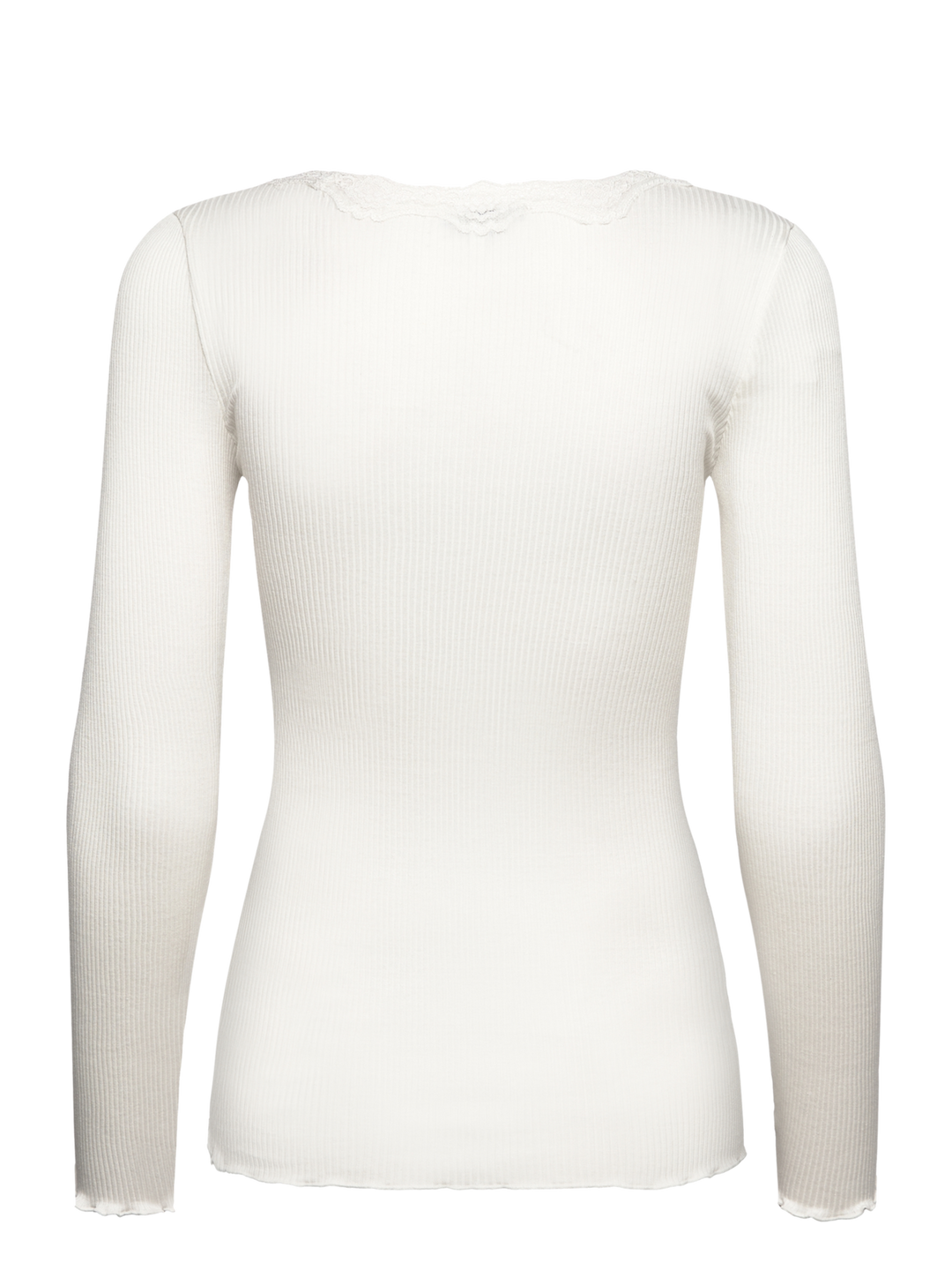 5369 Babette Silk LS U-Neck - Ivory