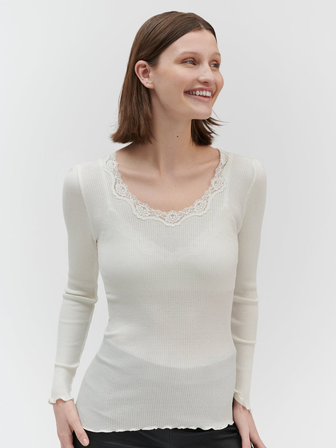 5369 Babette Top - Ivory