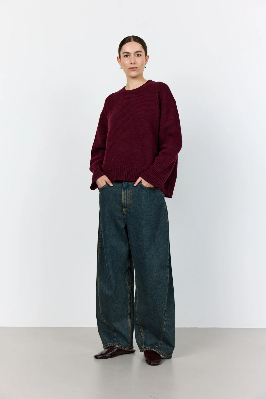 Perle 1 Jumper - Bordeaux