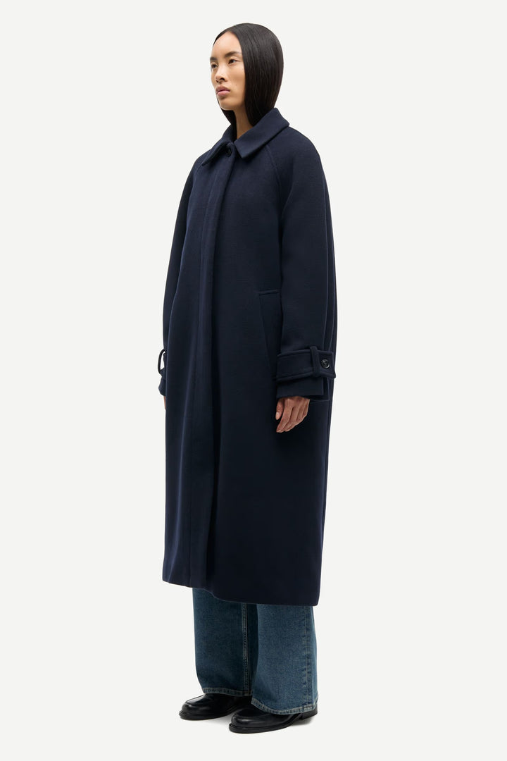 Alma Coat Salute Navy