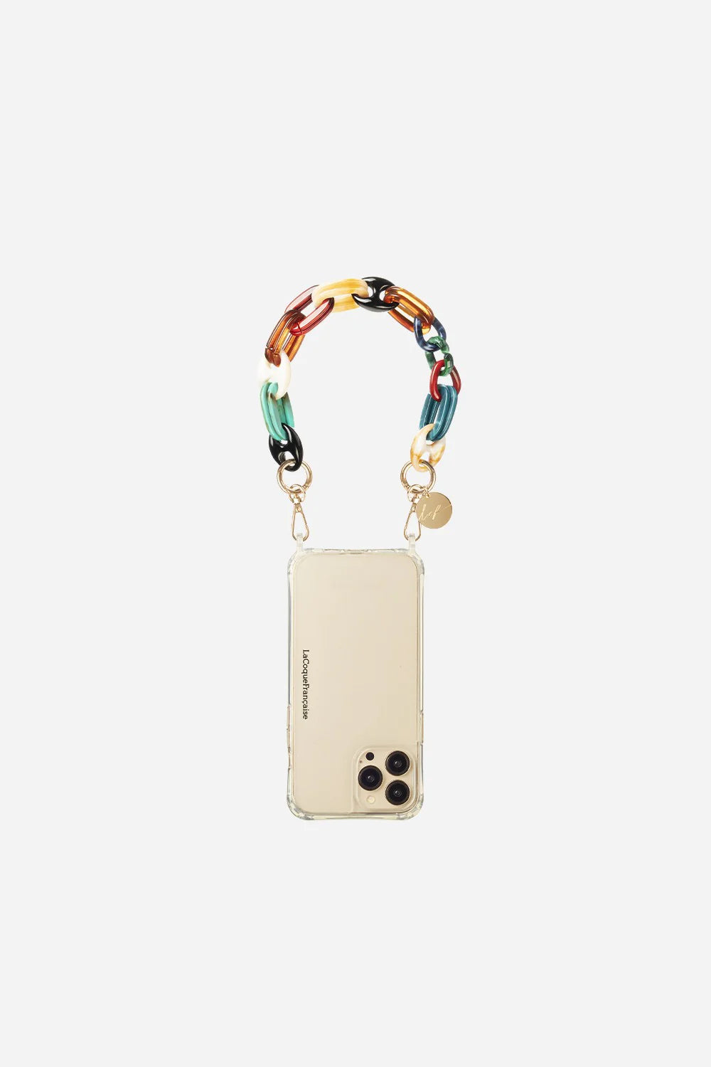 Short Amber Multicolour Chain 44cm