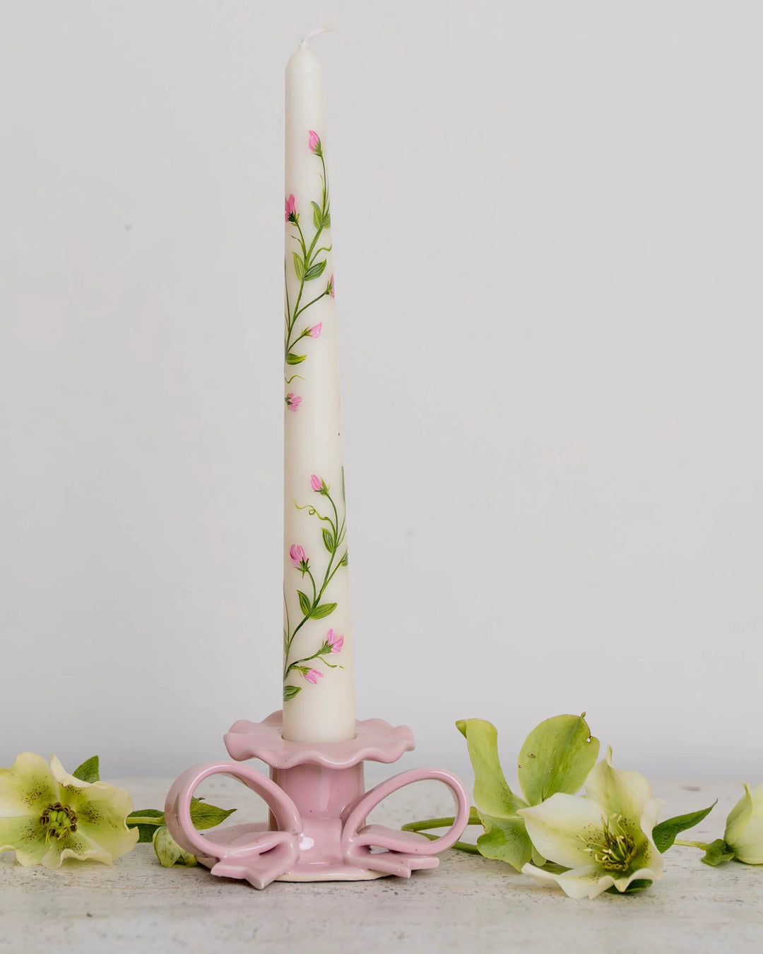 Bow Candle Holder - Pink