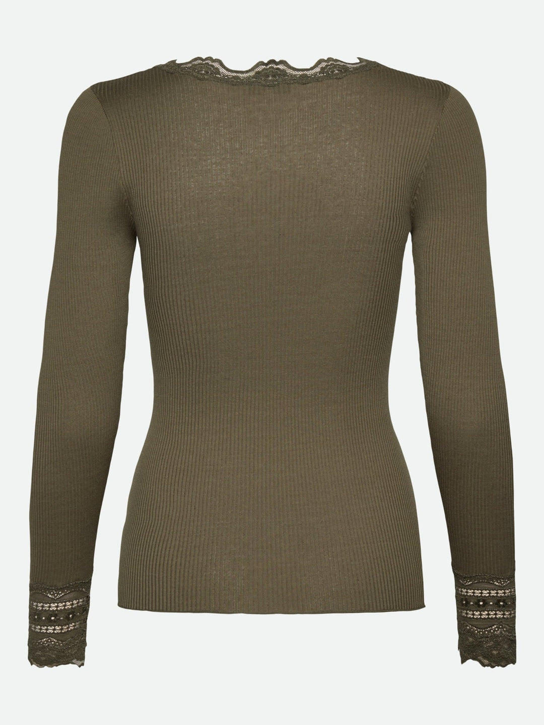 5316 Benita Silk LS O-Neck - Kalamata
