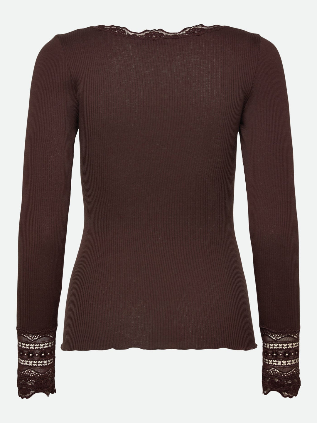 5316 Benita Silk LS O-Neck - Mole