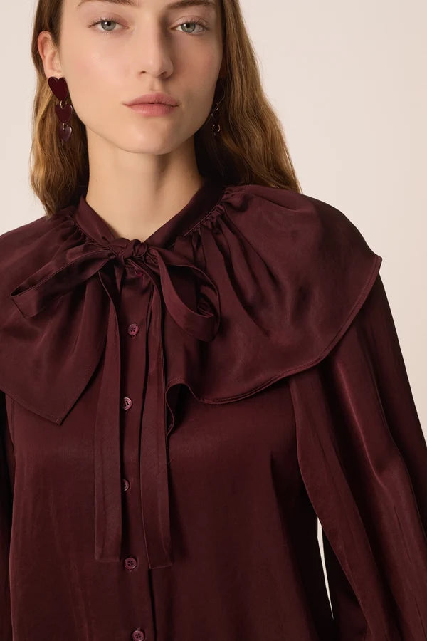 Satia Blouse - Prune