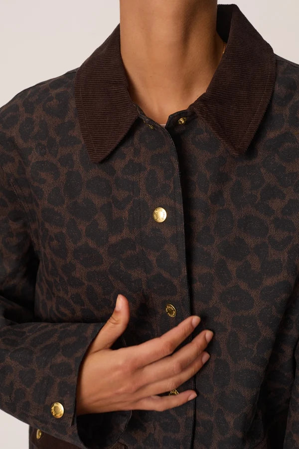 Yolanda Coat - Leopard
