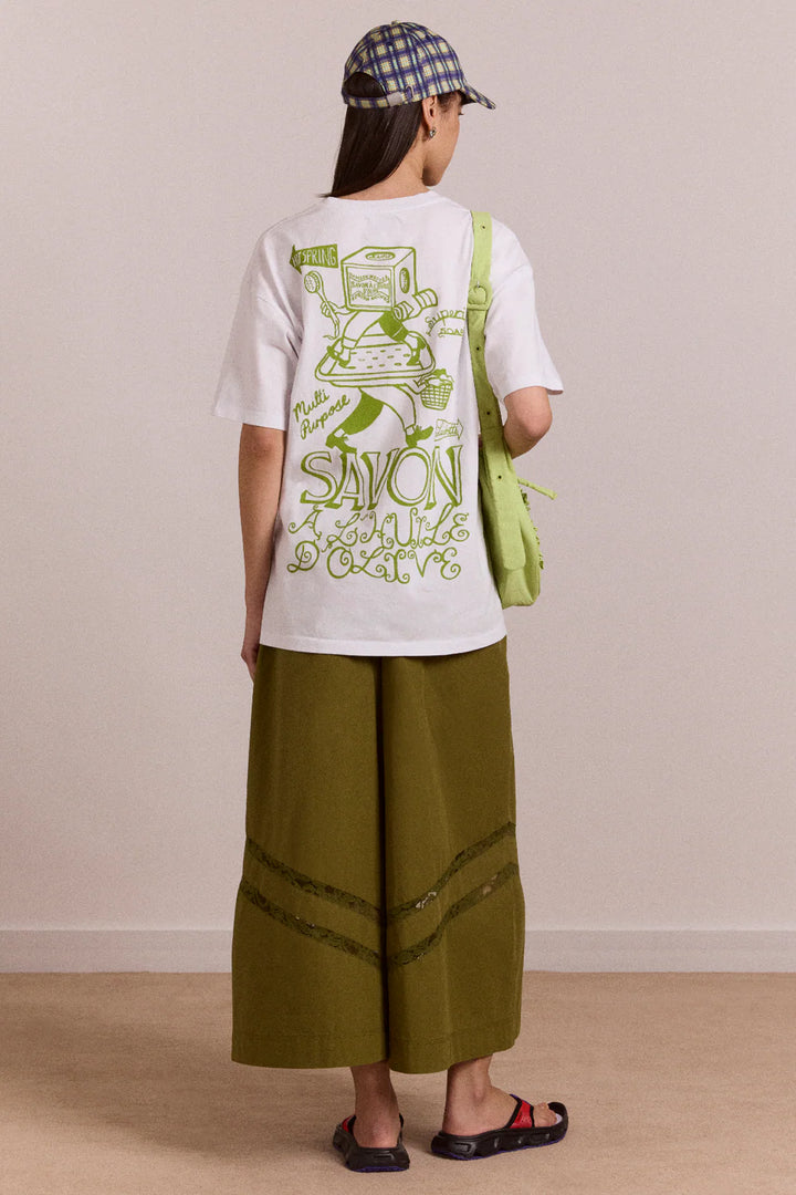 Savon Graphic Tee White