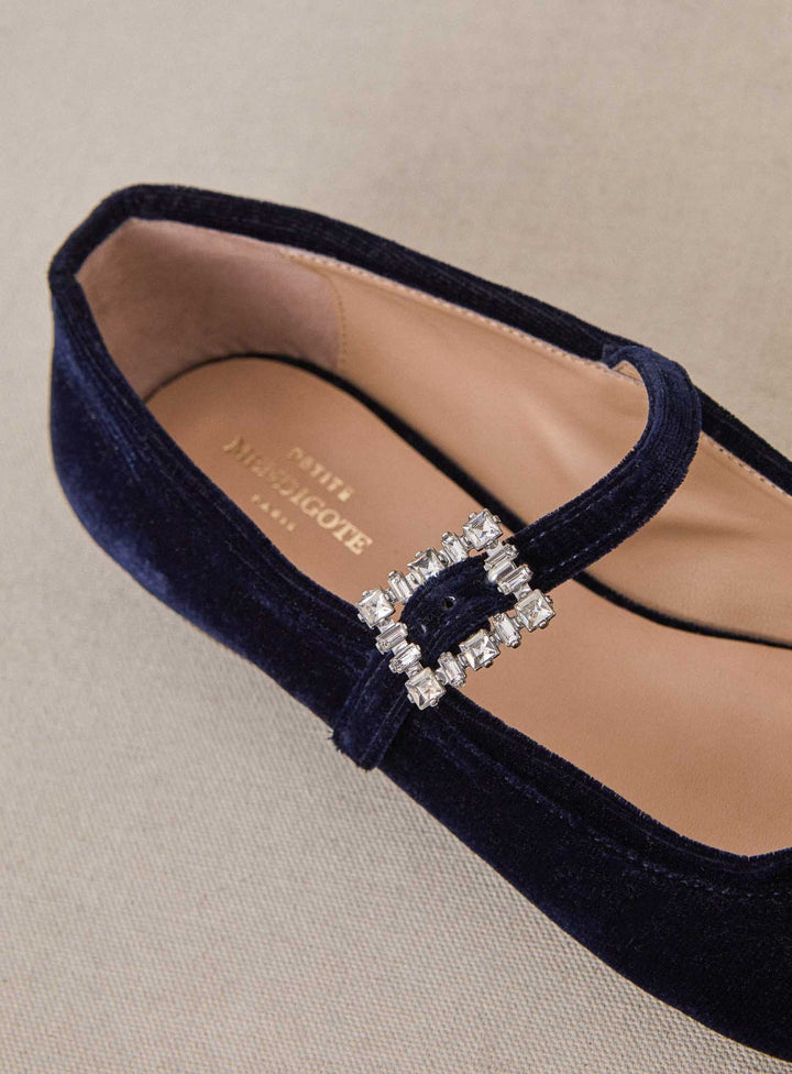 Claudia Pumps - Velvet Bleu