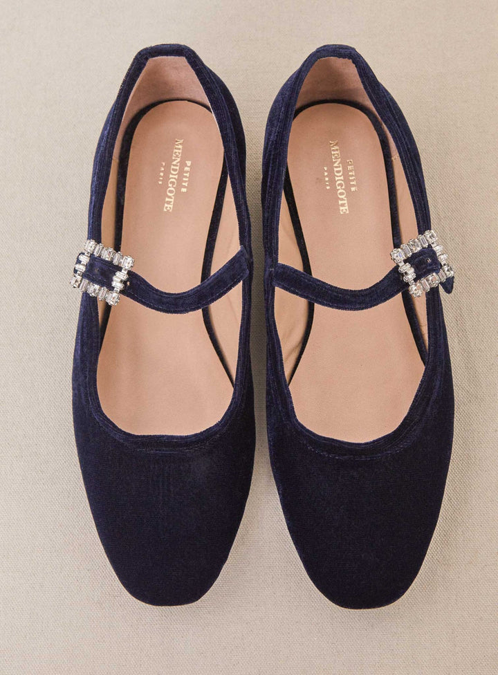 Claudia Pumps - Velvet Bleu