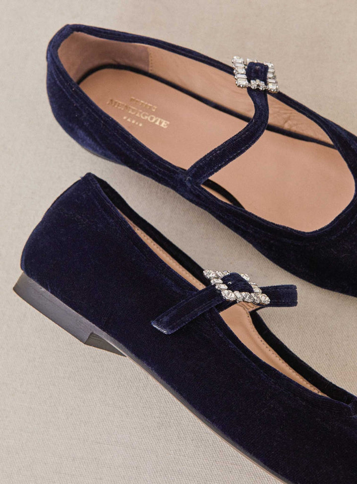 Claudia Pumps - Velvet Bleu