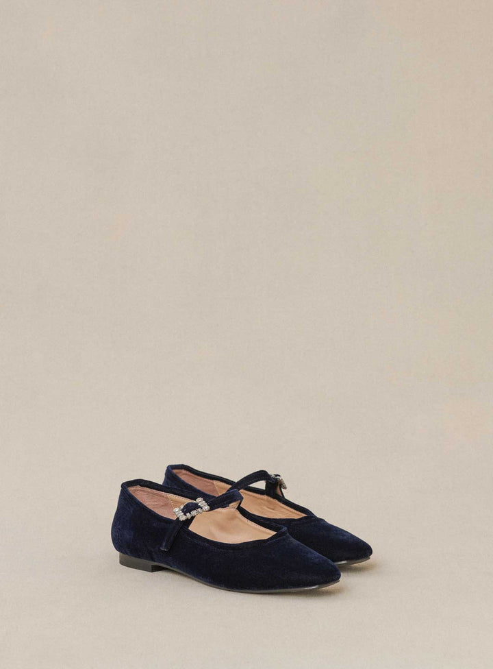 Claudia Pumps - Velvet Bleu