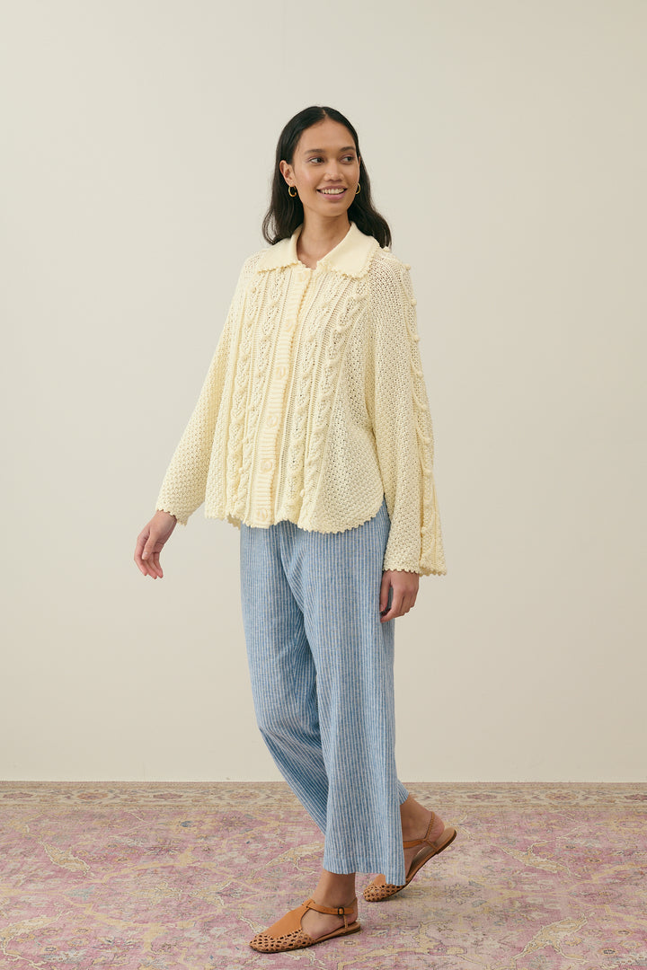 Khellane Cape - Cream