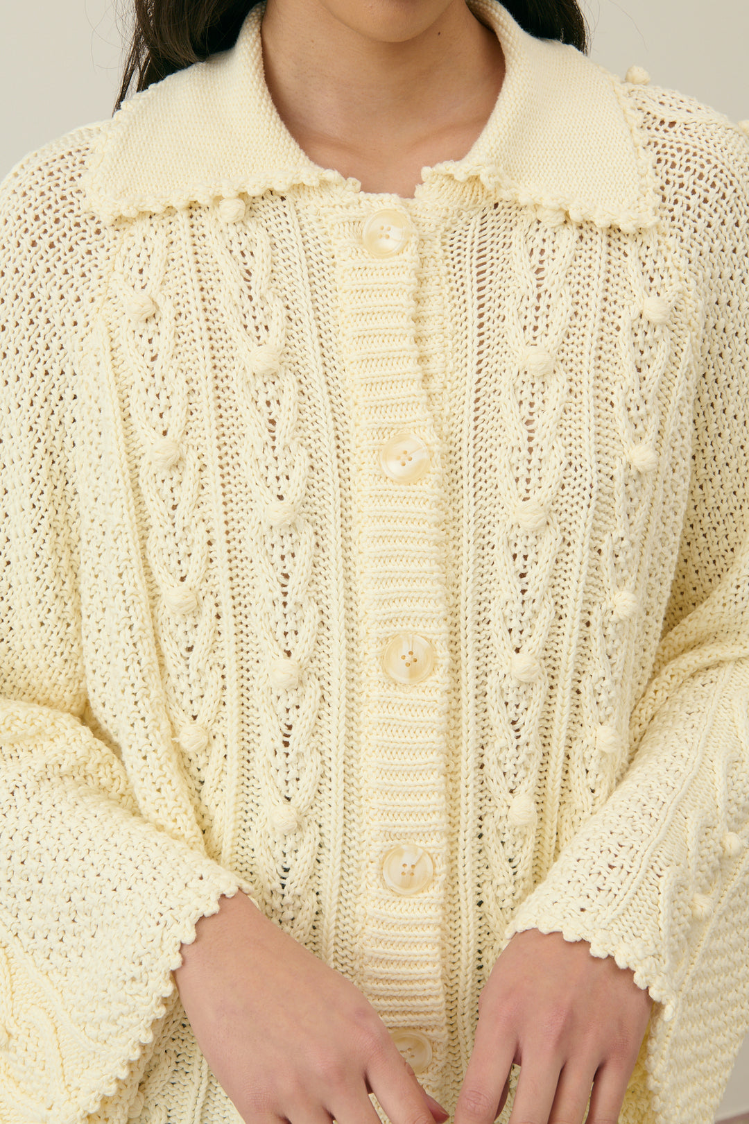 Khellane Cape - Cream