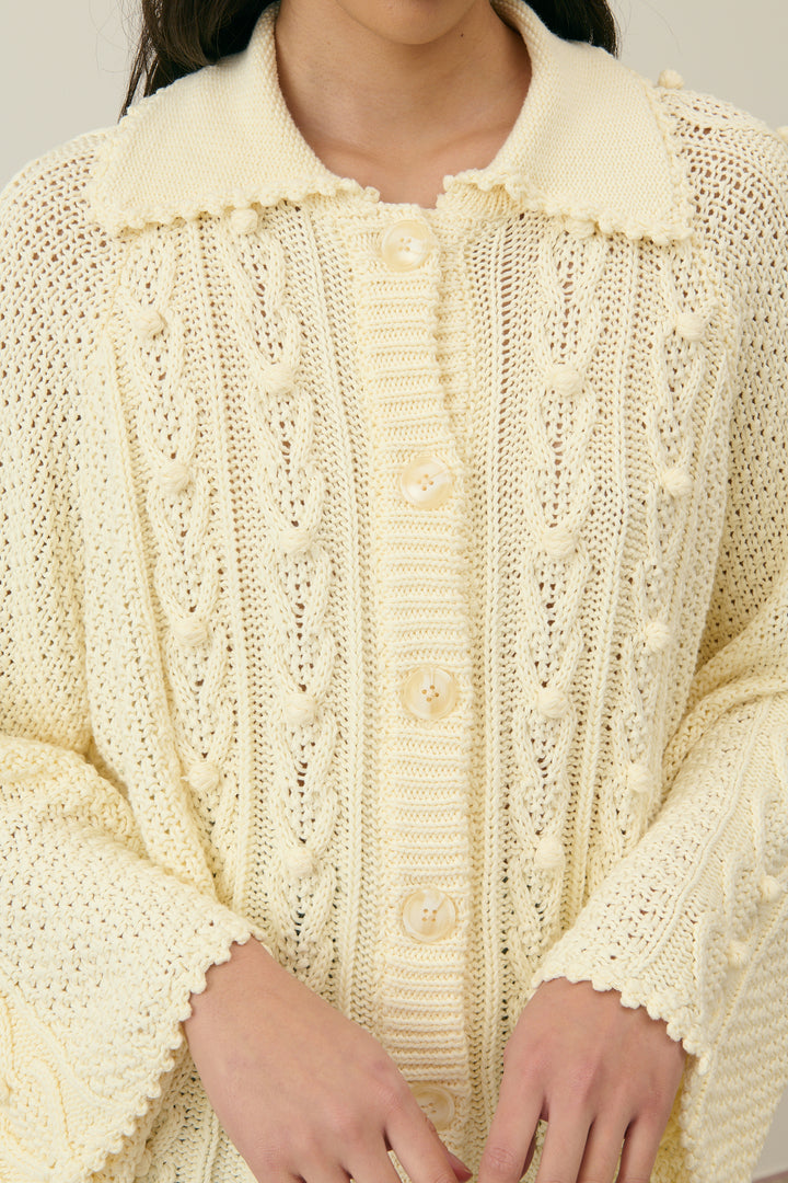 Khellane Cape - Cream