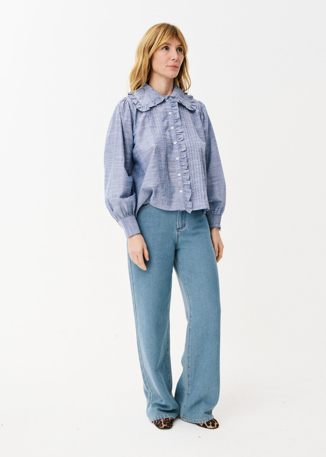 Carme Shirt - Blue Denim