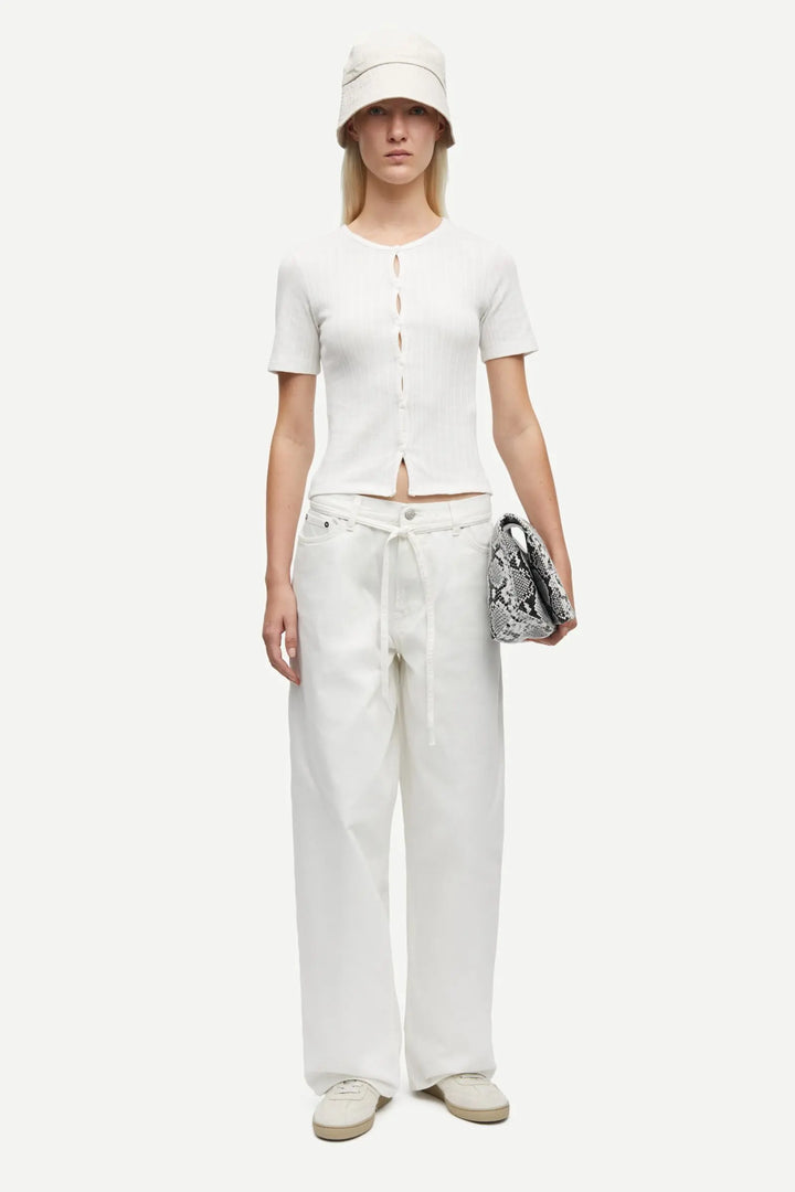 Saharper Jeans - White Rock
