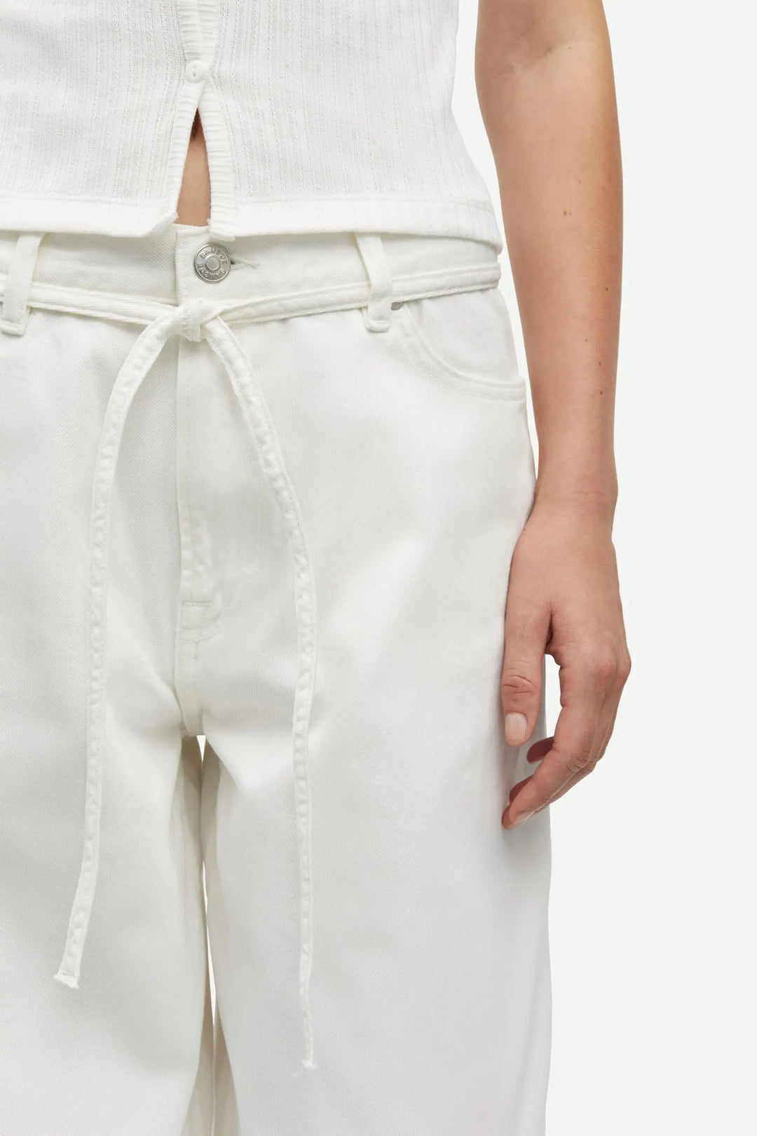 Saharper Jeans - White Rock
