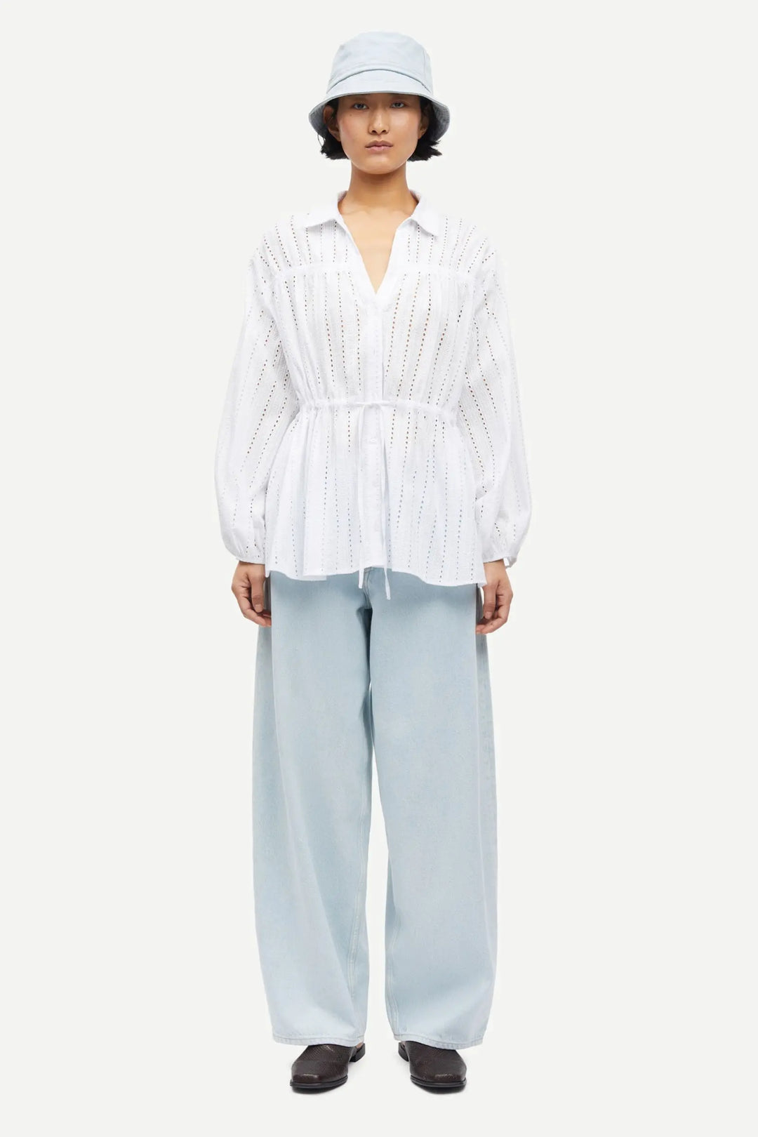 Samanarola Blouse White