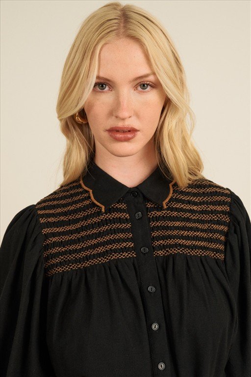 Blossom Shirt - Black