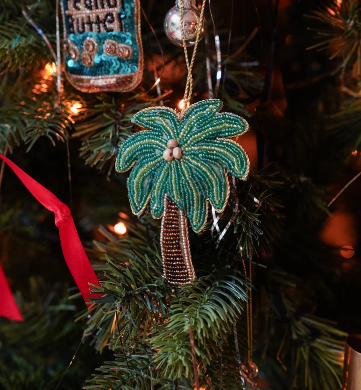 Under The Palm Tree Ornament