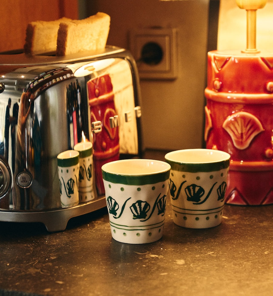 Seagrass Shore Coffee Cup Green