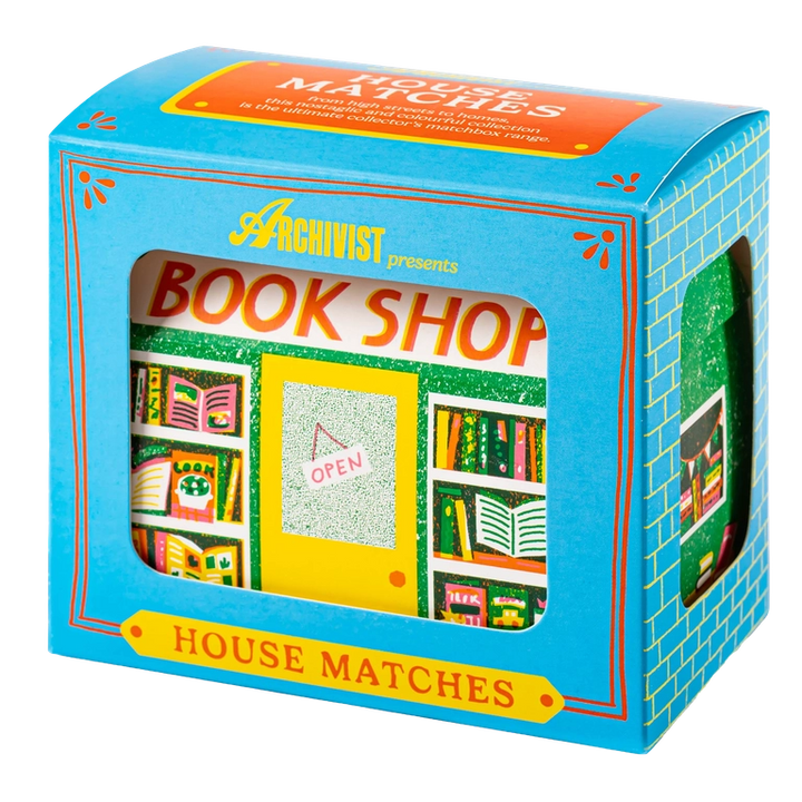 HM002 Bookshop House Matches