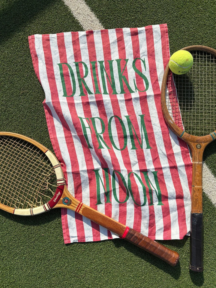 Drinks From Noon Tea Towel