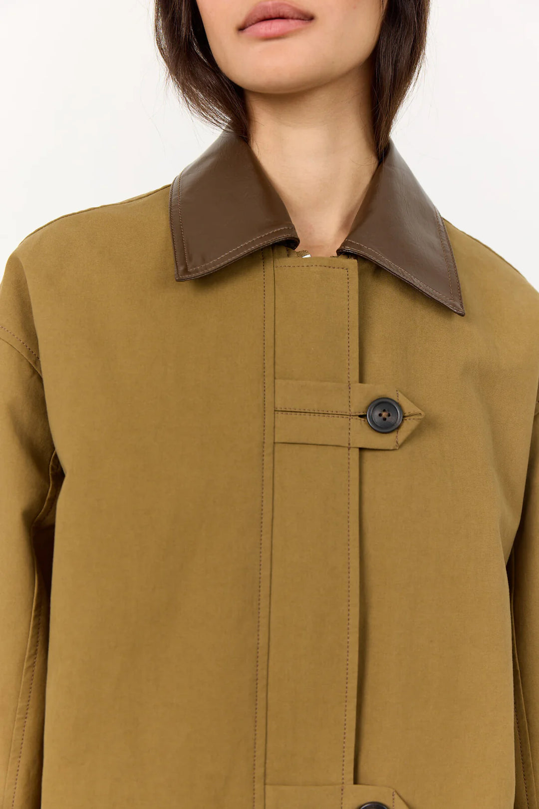 Maggie Coat Dark Green