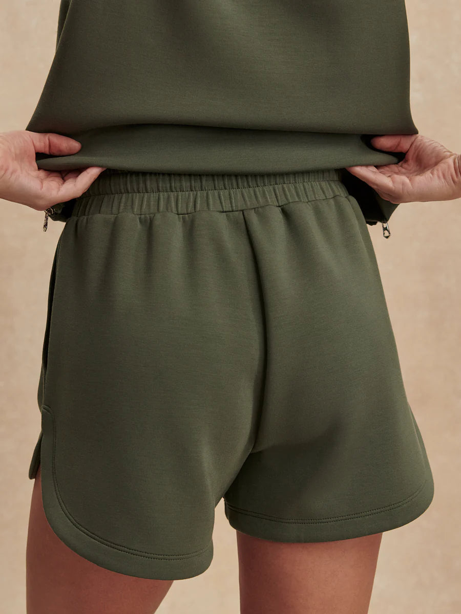 Coulter High Rise Shorts - Thyme
