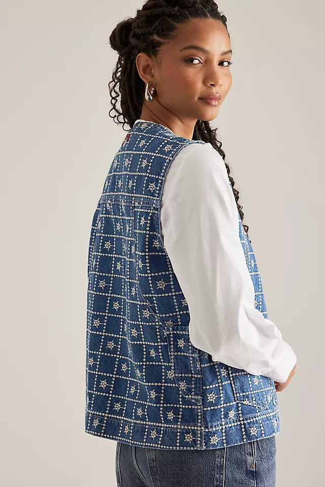 Dilly Vest - Broderie